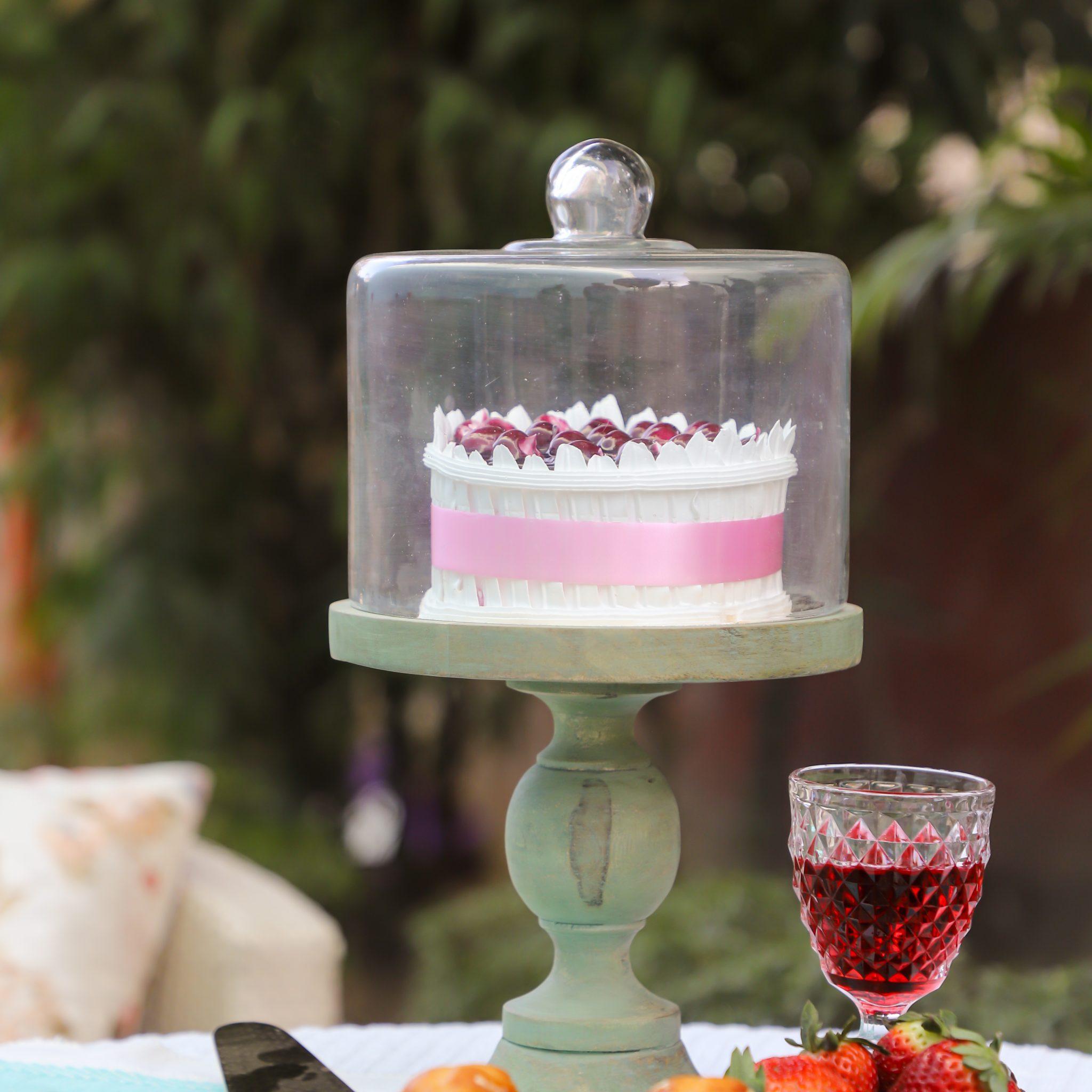 Mint Elegance Cake stand