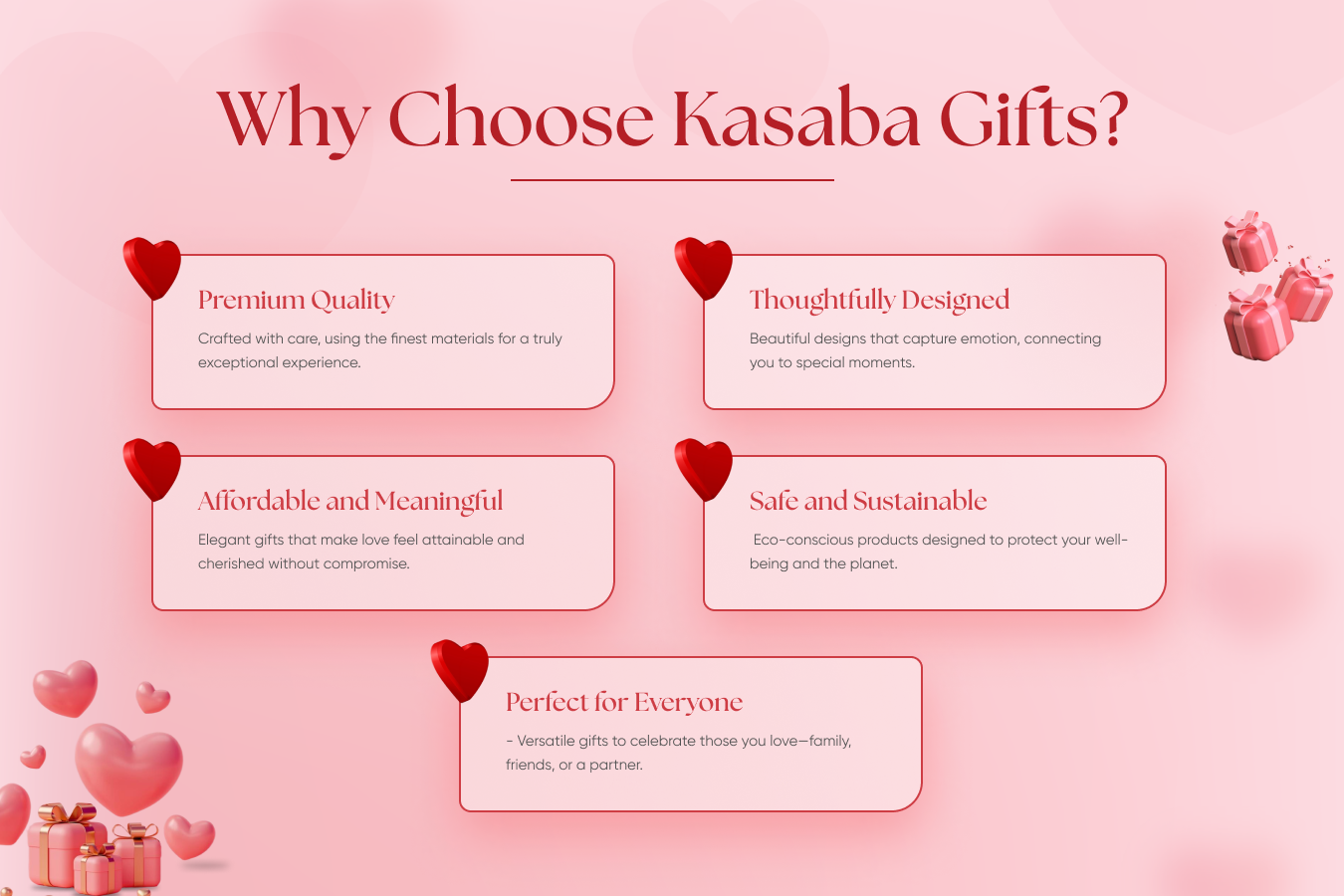 Why Choose Kasaba Gifts?