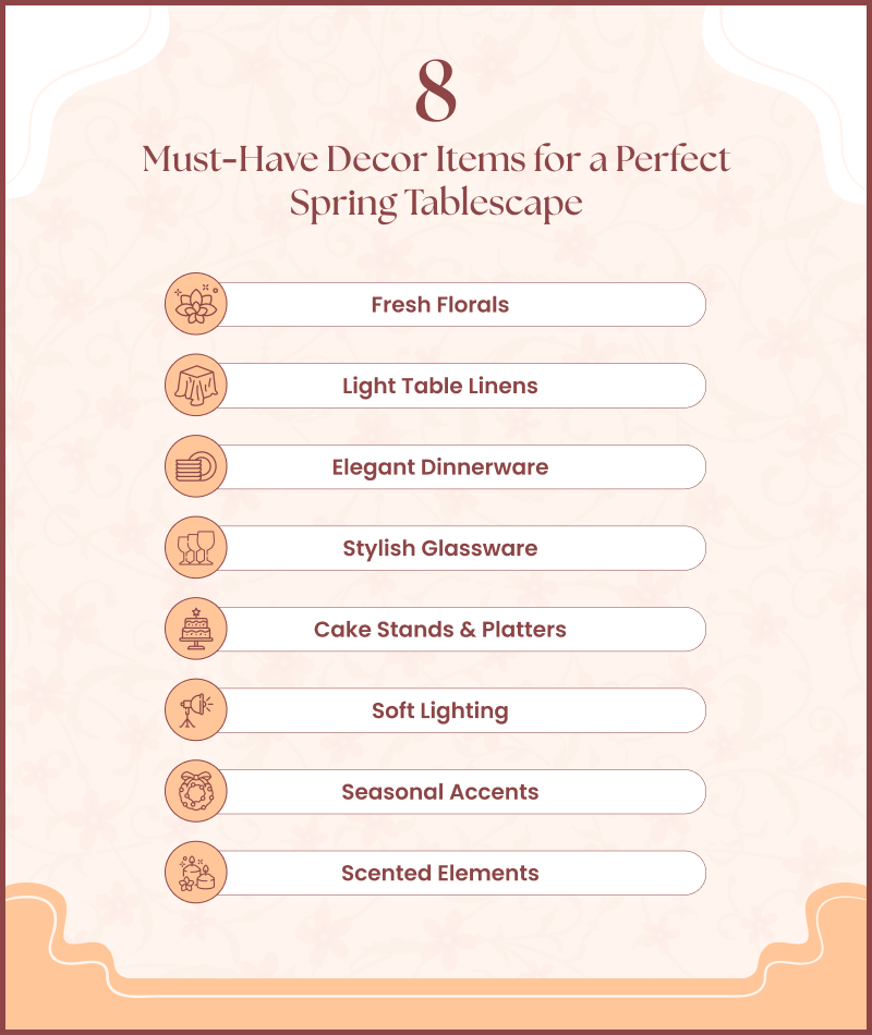 8 Must-Have Decor Items for a Perfect Spring Tablescape