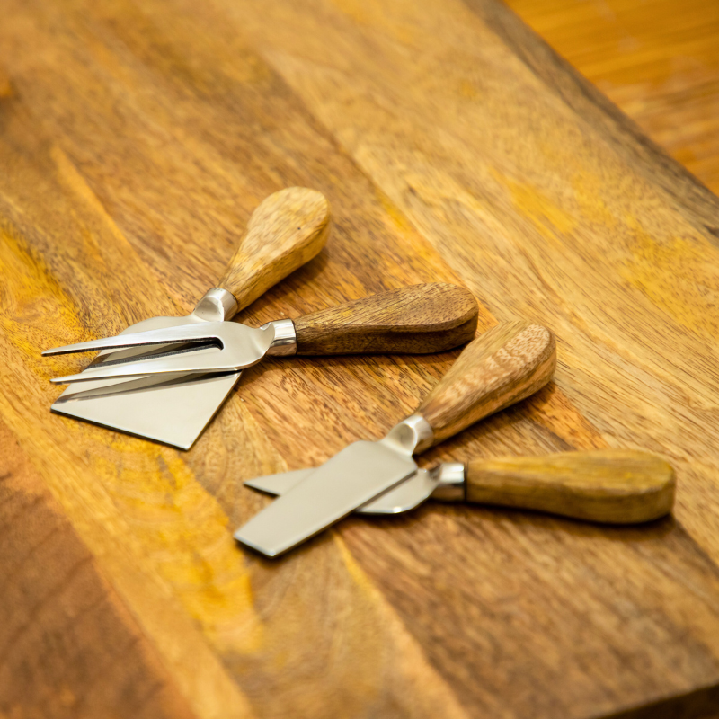 Rustic Elegance Cheese Knife set
