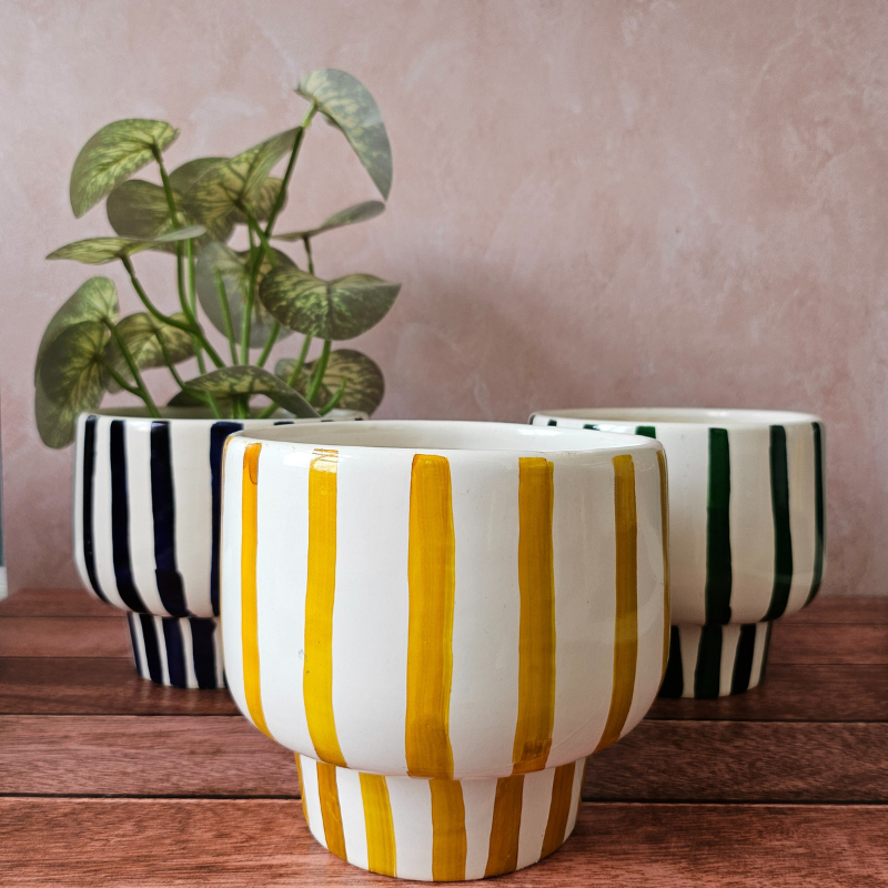 Summer Stripes Vase