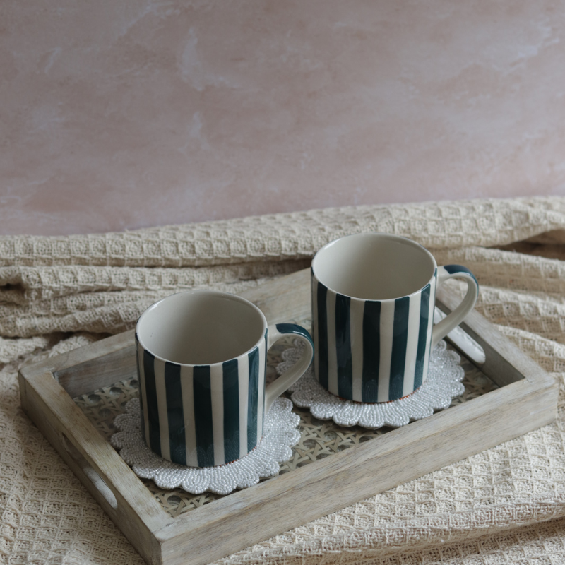 Green-Ceramic Coffee Mug