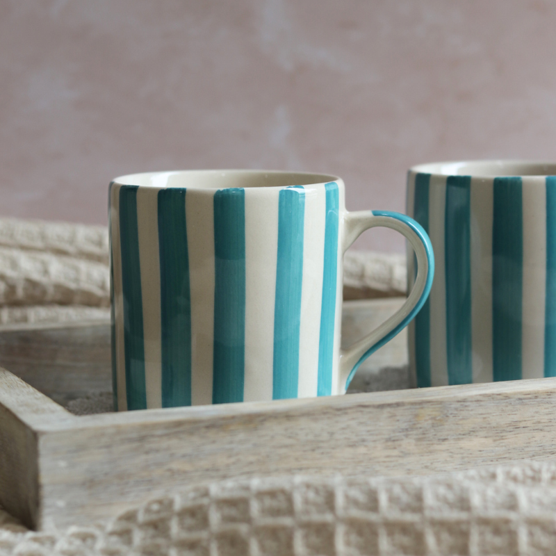 Cyan-Ceramic Coffee Mug