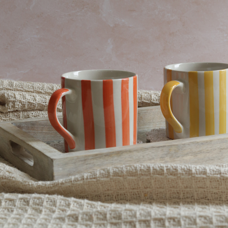 Orange-Ceramic Coffee Mug