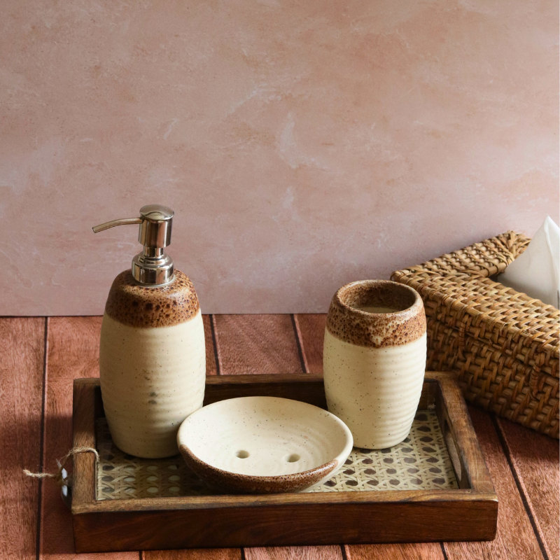 Ceramic Bath Set