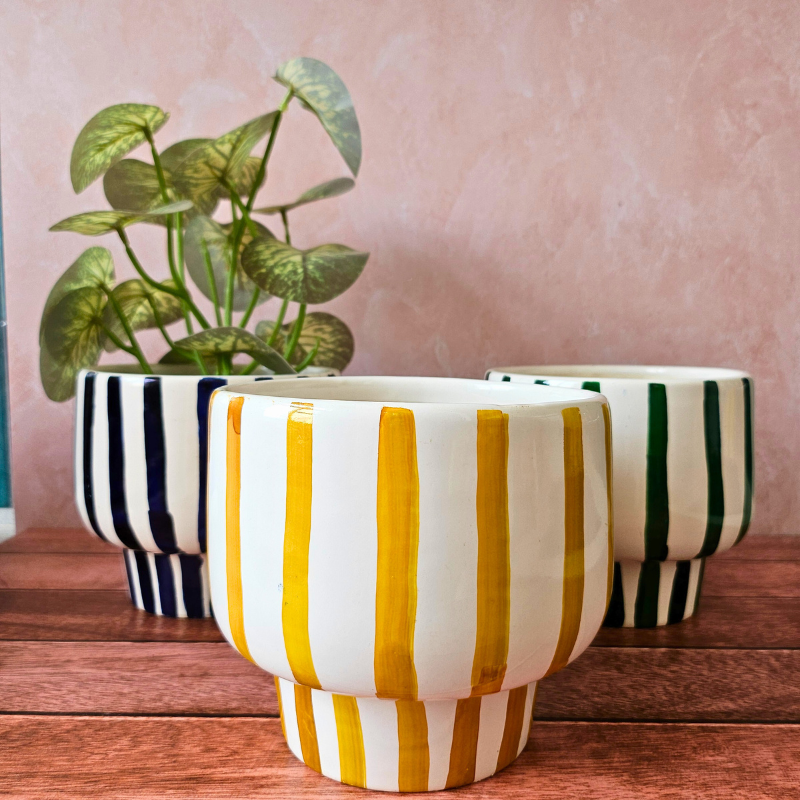Summer Stripes Vase